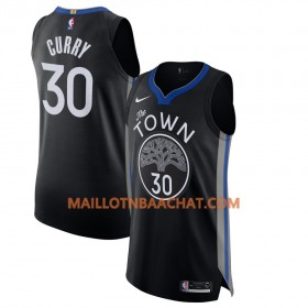 Maillot NBA Golden State Warriors Stephen Curry 30 Nike 2019-20 City Edition Swingman - Homme